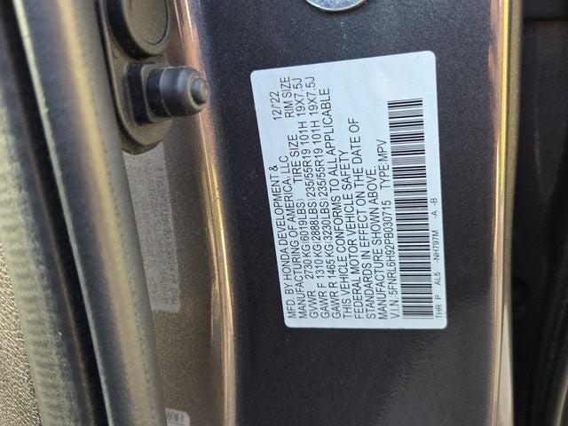 2023 Honda Odyssey Elite