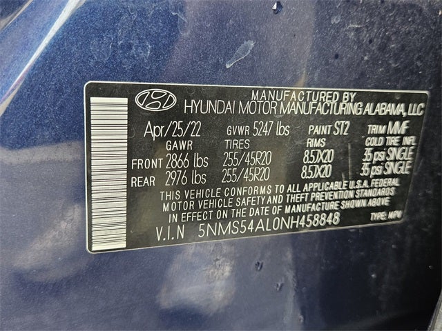 2022 Hyundai Santa Fe Calligraphy