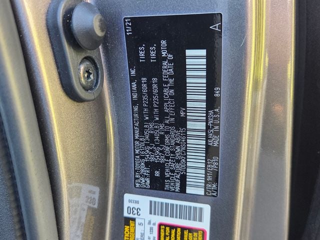 2022 Toyota Sienna XSE 7 Passenger