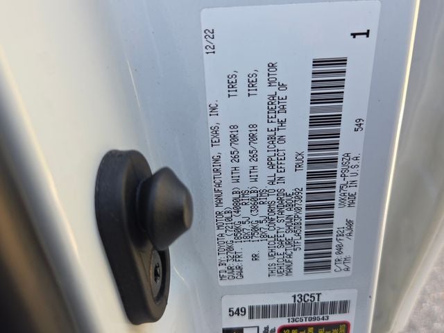 2023 Toyota Tundra SR5