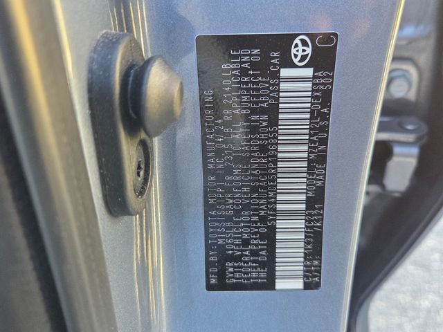 2024 Toyota Corolla SE