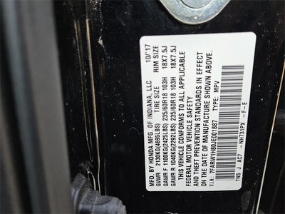 2018 Honda CR-V EX-L