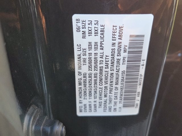 2018 Honda CR-V EX-L