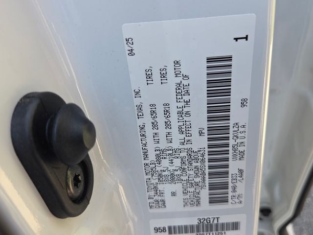 2025 Toyota Sequoia TRD Pro