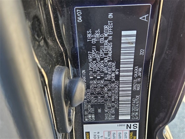 2007 Toyota 4Runner SR5