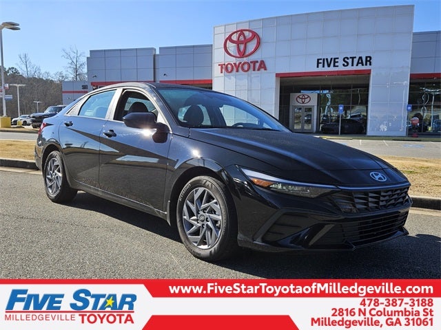 2025 Hyundai Elantra Hybrid Blue