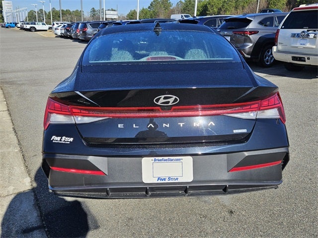 2025 Hyundai Elantra Hybrid Blue