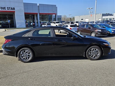2025 Hyundai Elantra Hybrid Blue