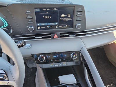 2025 Hyundai Elantra Hybrid Blue