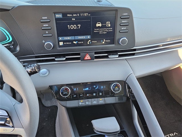 2025 Hyundai Elantra Hybrid Blue