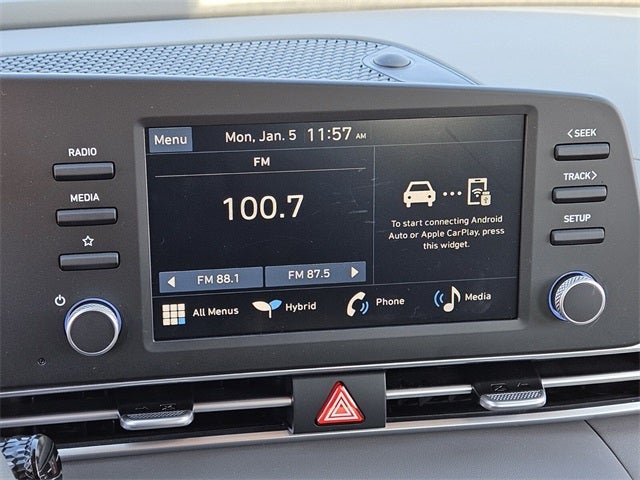 2025 Hyundai Elantra Hybrid Blue