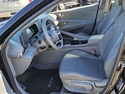 2025 Hyundai Elantra Hybrid Blue