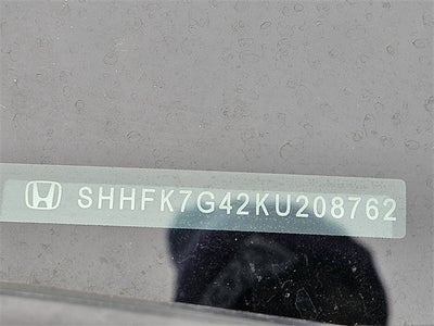 2019 Honda Civic Sport