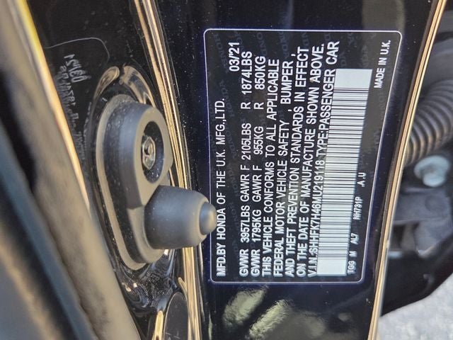 2021 Honda Civic Sport