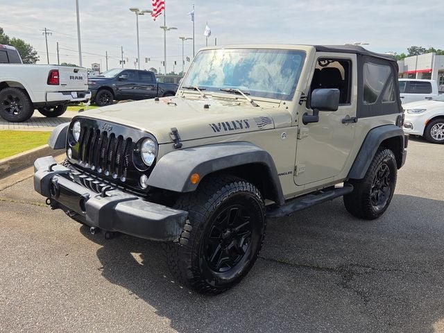 2017 Jeep Wrangler Willys Wheeler