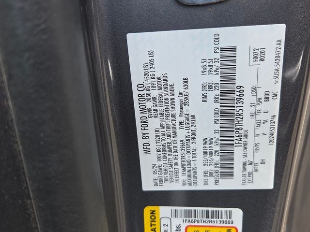 2024 Ford Mustang EcoBoost