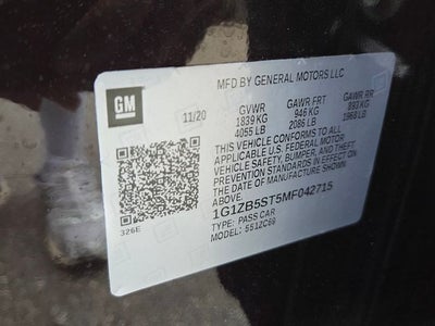 2021 Chevrolet Malibu LS 1LS
