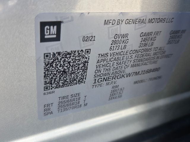 2021 Chevrolet Traverse LT 1LT