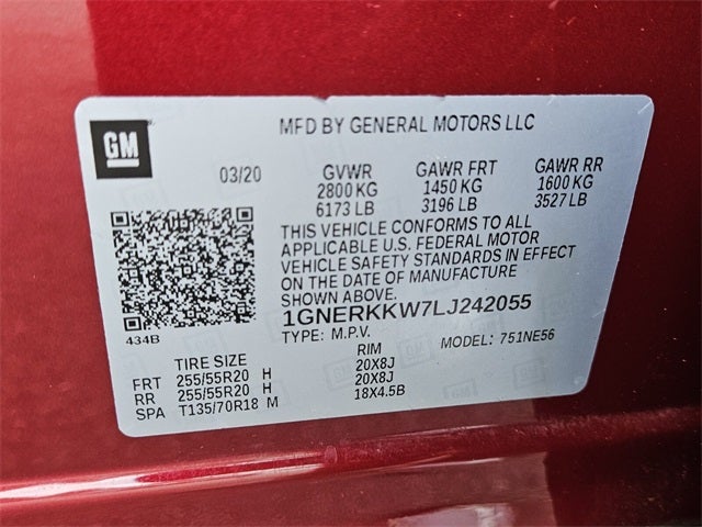 2020 Chevrolet Traverse Premier