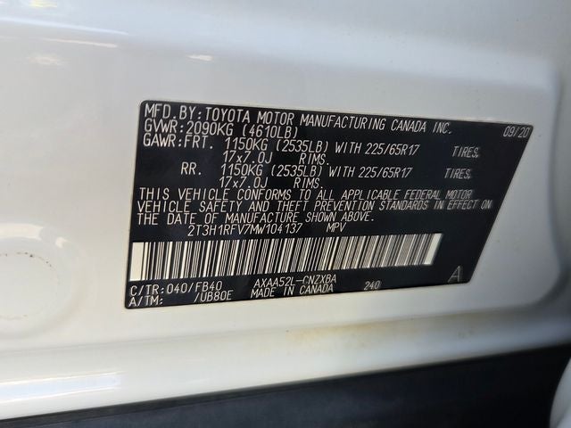 2021 Toyota RAV4 LE
