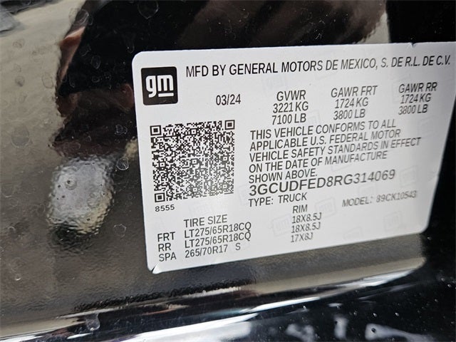 2024 Chevrolet Silverado 1500 LT Trail Boss