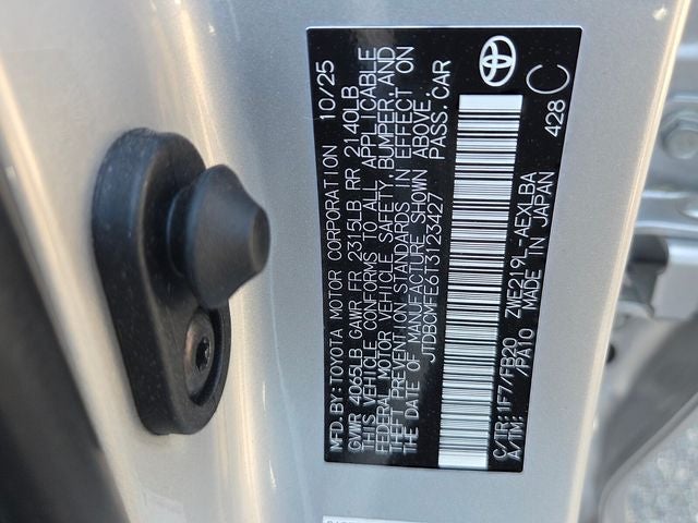 2026 Toyota Corolla Hybrid LE