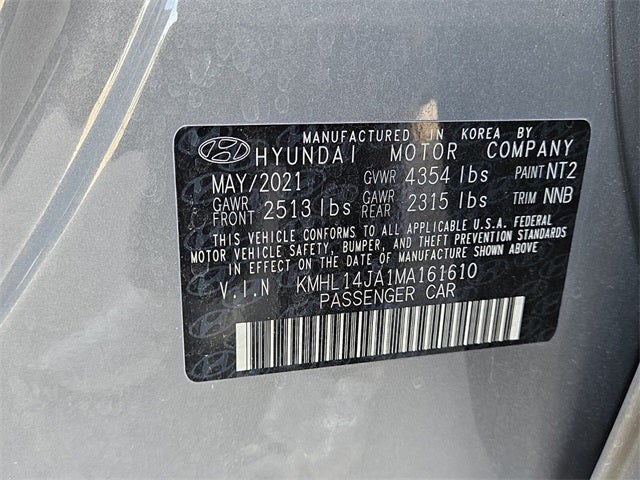 2021 Hyundai Sonata SEL