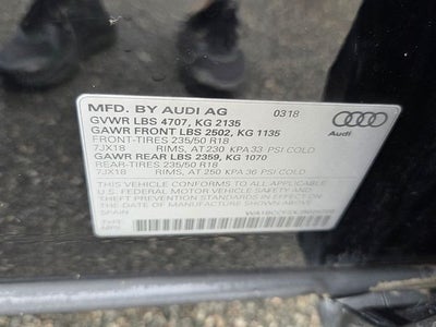 2018 Audi Q3 2.0T Premium
