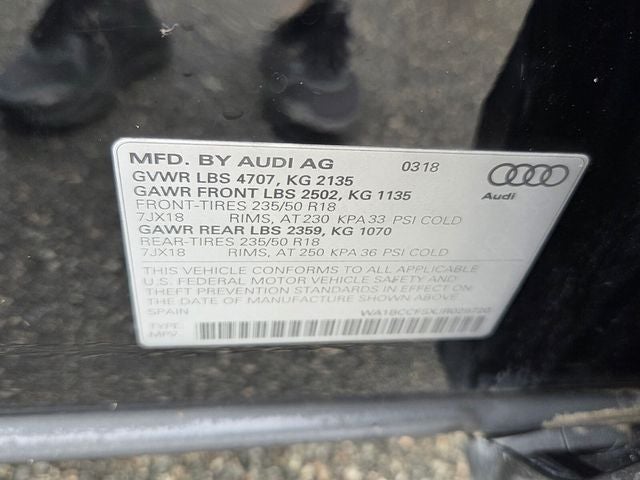 2018 Audi Q3 2.0T Premium