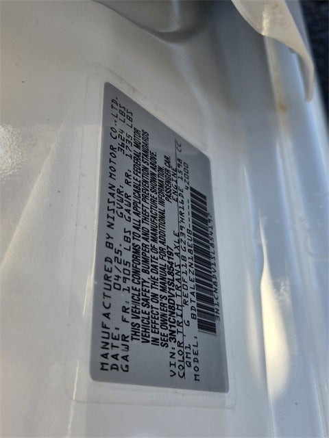 2025 Nissan Versa 1.6 S