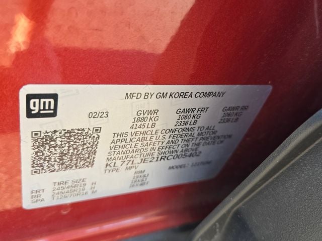 2024 Chevrolet Trax 2RS