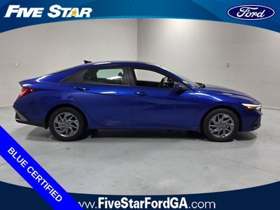 2025 Hyundai Elantra Hybrid Blue