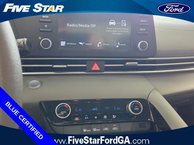 2025 Hyundai Elantra Hybrid Blue