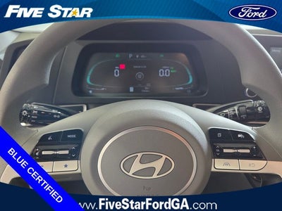 2025 Hyundai Elantra Hybrid Blue
