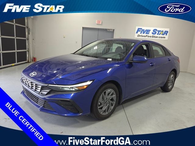 2025 Hyundai Elantra Hybrid Blue