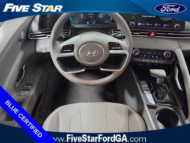 2025 Hyundai Elantra Hybrid Blue