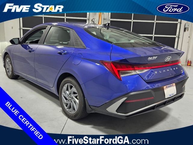 2025 Hyundai Elantra Hybrid Blue