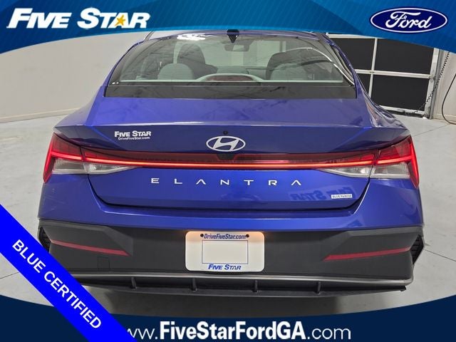 2025 Hyundai Elantra Hybrid Blue