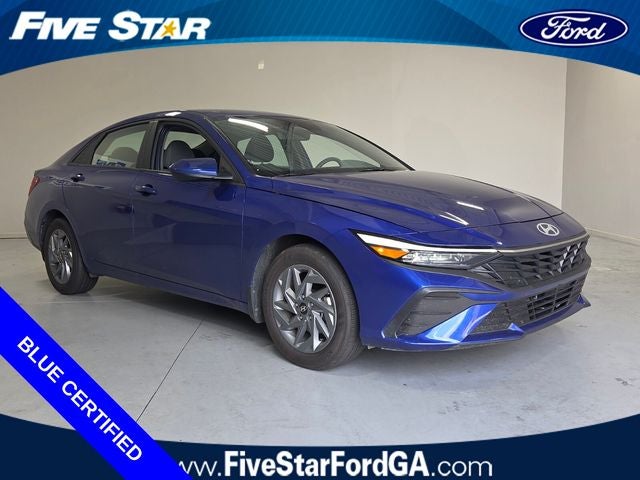 2025 Hyundai Elantra Hybrid Blue