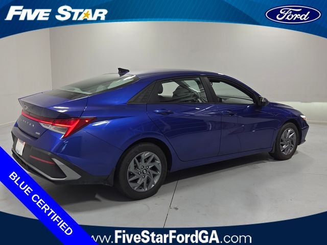 2025 Hyundai Elantra Hybrid Blue