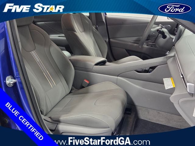 2025 Hyundai Elantra Hybrid Blue