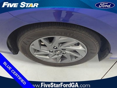 2025 Hyundai Elantra Hybrid Blue