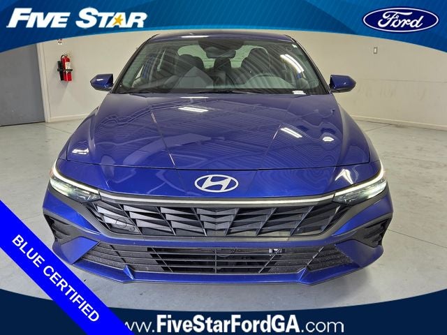 2025 Hyundai Elantra Hybrid Blue