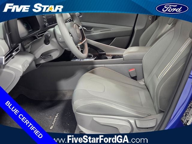 2025 Hyundai Elantra Hybrid Blue