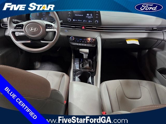 2025 Hyundai Elantra Hybrid Blue