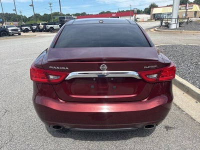 2016 Nissan Maxima Platinum