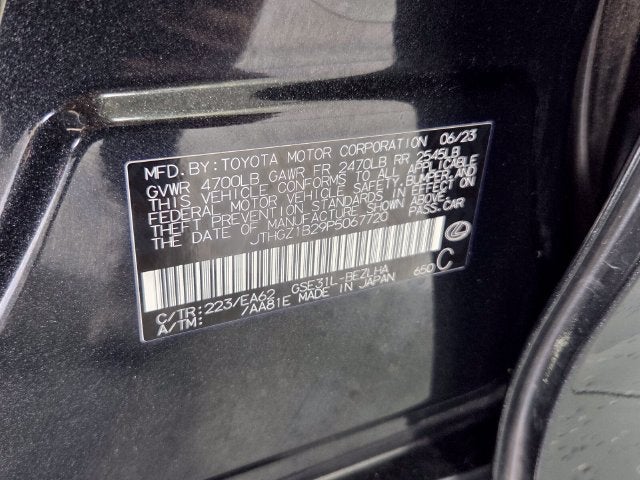 2023 Lexus IS 350 F SPORT