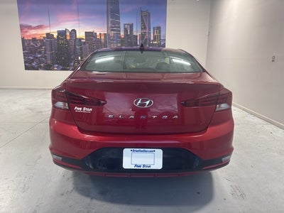 2019 Hyundai Elantra Value Edition