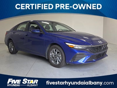 2025 Hyundai Elantra Hybrid Blue