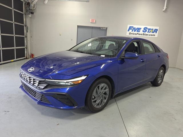 2025 Hyundai Elantra Hybrid Blue